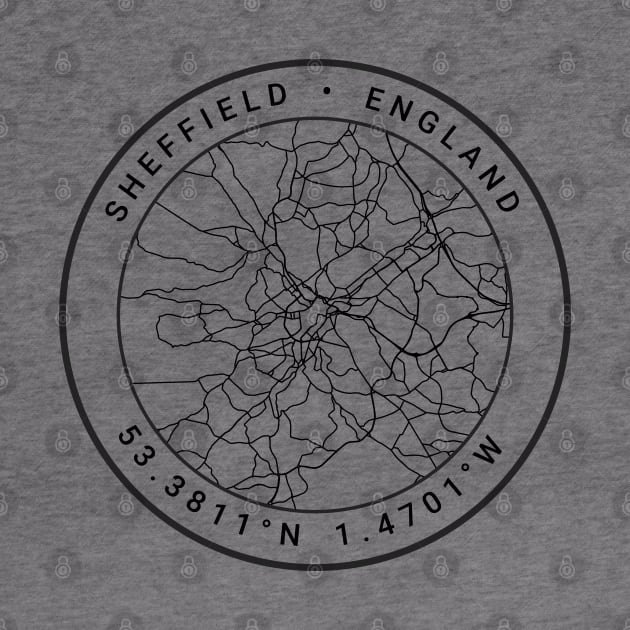 Sheffield Map by Ryan-Cox